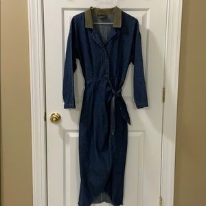 Denim dress